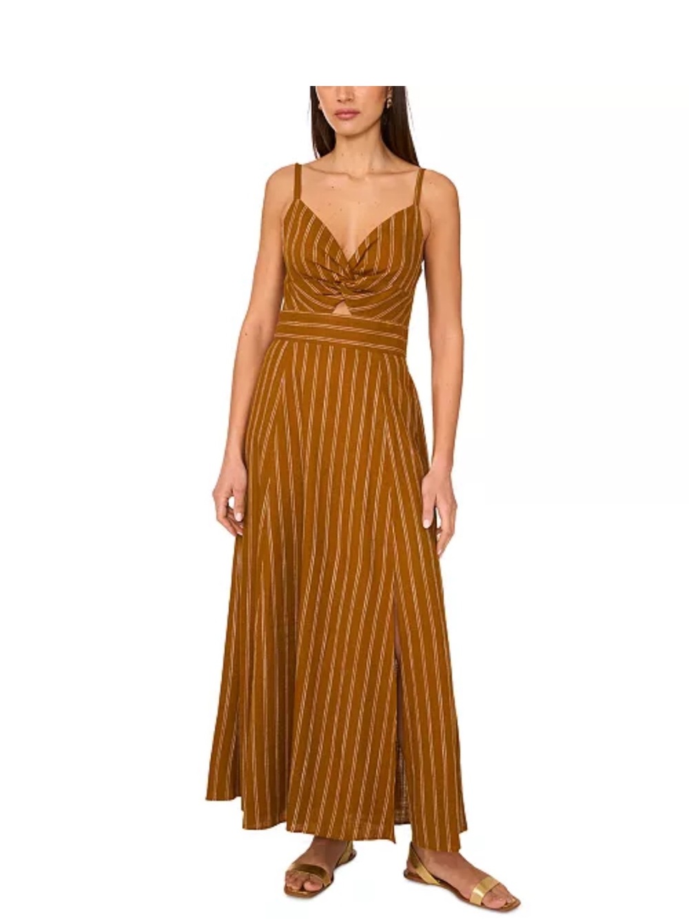 1.State T wist Front Cut Out Dress